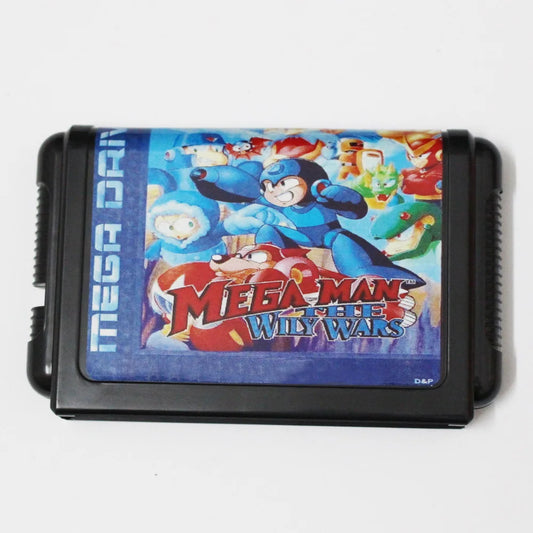 Mega Man The Wily Wars 16bit MD Game Card For 16 Bit Sega MegaDrive Genesis Consoles