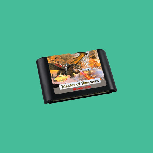 Master of Monsters USA Game for SEGA Mega Drive Genesis 16 bit Consoles Game Cartridge Box Manual