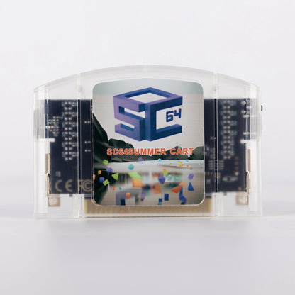 SC64 SummCarted 64 Open Source N64  with 32GB SD Card Cartridge Card 64DD Games for Nintendo 64 Video Game