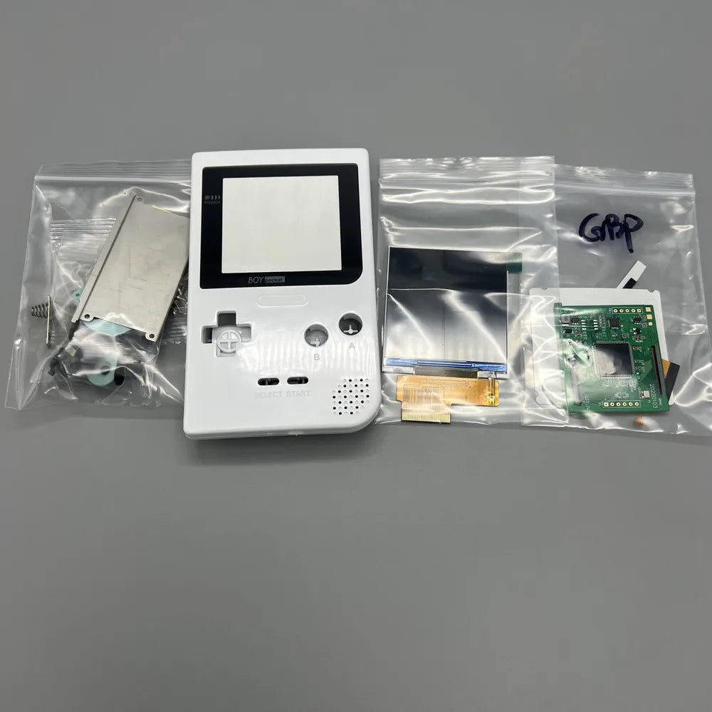 GBP LCD Easy to install 2.6-inch full size IPS high brightness LCD With high quality shell for Nintendo gameboy pocket GBP