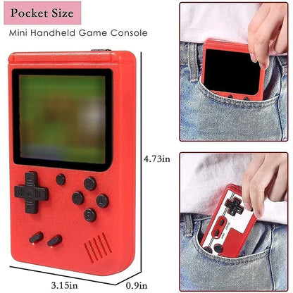 8-Bit Mini Video Game Console Built In 400 Games Retro Portable 3.0 Inch Color LCD Console Handheld Game Player For Kids Gift