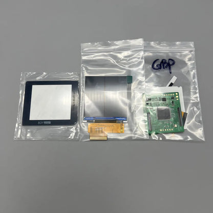 new GBP LCD screen. Easy to install 2.6 "original size IPS high brightness LCD screen is suitable for Nintendo Gameboy pocket