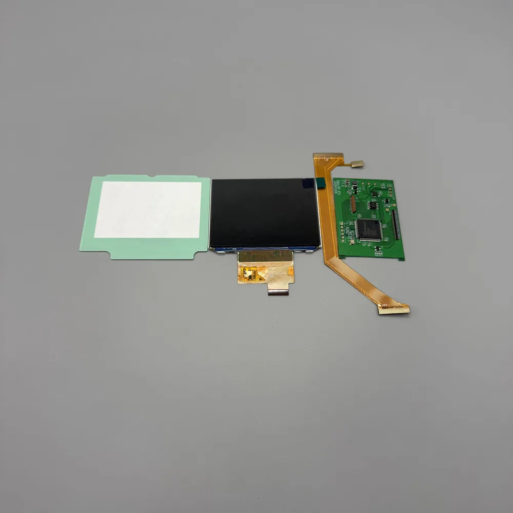 2025 high resolution IPS LCD screen for Gameboy advance SP GBASP .Original shell installation does not require shell cutting