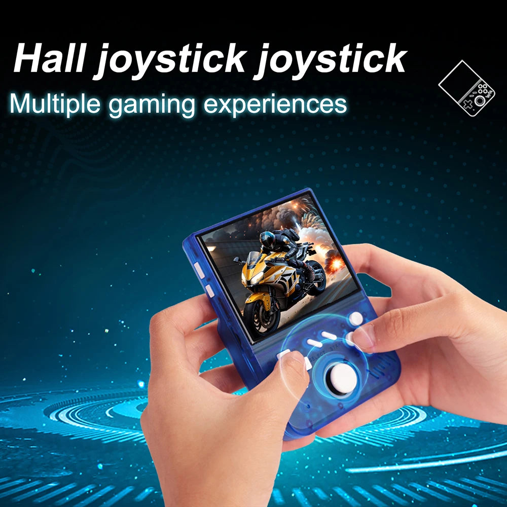 128GB My mini Retro Handheld Game Console 3.5-inch IPS Screen Linux System with 22000+Games for PS3/PS2/PS1/PSP/N64 for Gifts