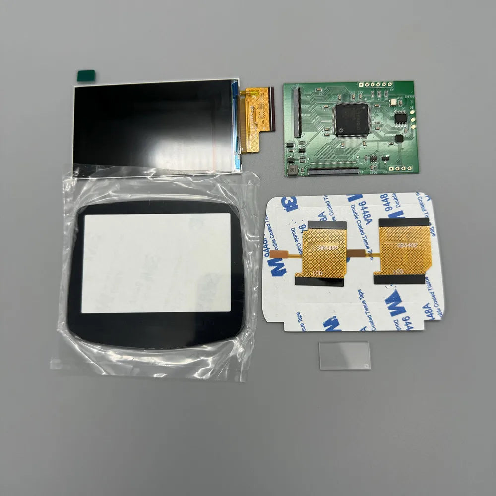 2.9 "original size IPS high brightness LCD screen is suitable for Gameboy advance GBA support pixel mode display