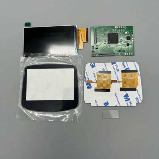 2.9 "original size IPS high brightness LCD screen is suitable for Gameboy advance GBA support pixel mode display