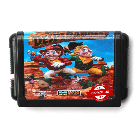 Dashin' Desperadoes 16bit MD Game Card For 16 Bit Sega MegaDrive Genesis Consoles