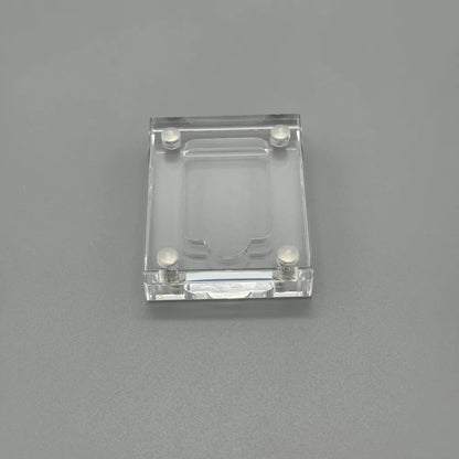 One slot High transparency Acrylic Magnetic suction cover Games Storage Box Hard Shell cartridge Case for SWITCH NS