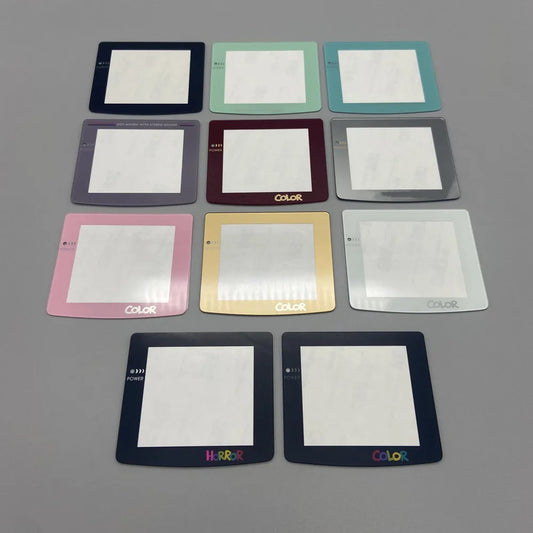 Glass lens mirror for 2.6-inch IPS Gameboy color GBC. GBC LCD screen lens