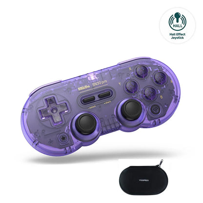 8Bitdo SN30 Pro Bluetooth Wireless Gaming Controller with Hall Effect for Switch 2 MacOS Android Raspberry Pi Windows Steam Deck
