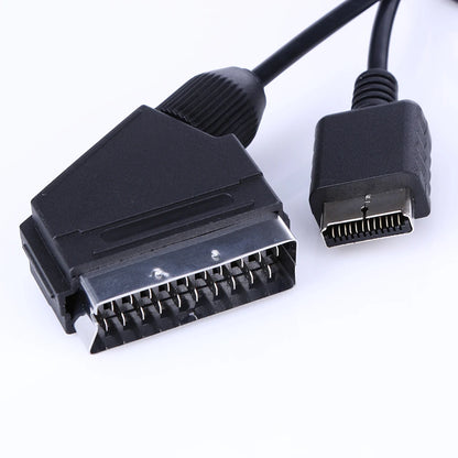 1.8m TV AV Connection Game Cord for PS1 PS2 PS3 Video Game Game Console Cable Line for Sony playstation Console RGB SCART Cable