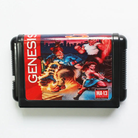 Streets of Rage 3 16bit MD Game Card For 16 Bit Sega MegaDrive Genesis Consoles