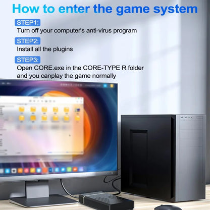 12TB Gaming HDD with Hyperspin&Launchbox&Retrobat&Playnite OS with 100000+ Retro Video Games for PS3/PS2/PS1/PSP/WII/WIIU/SWITCH