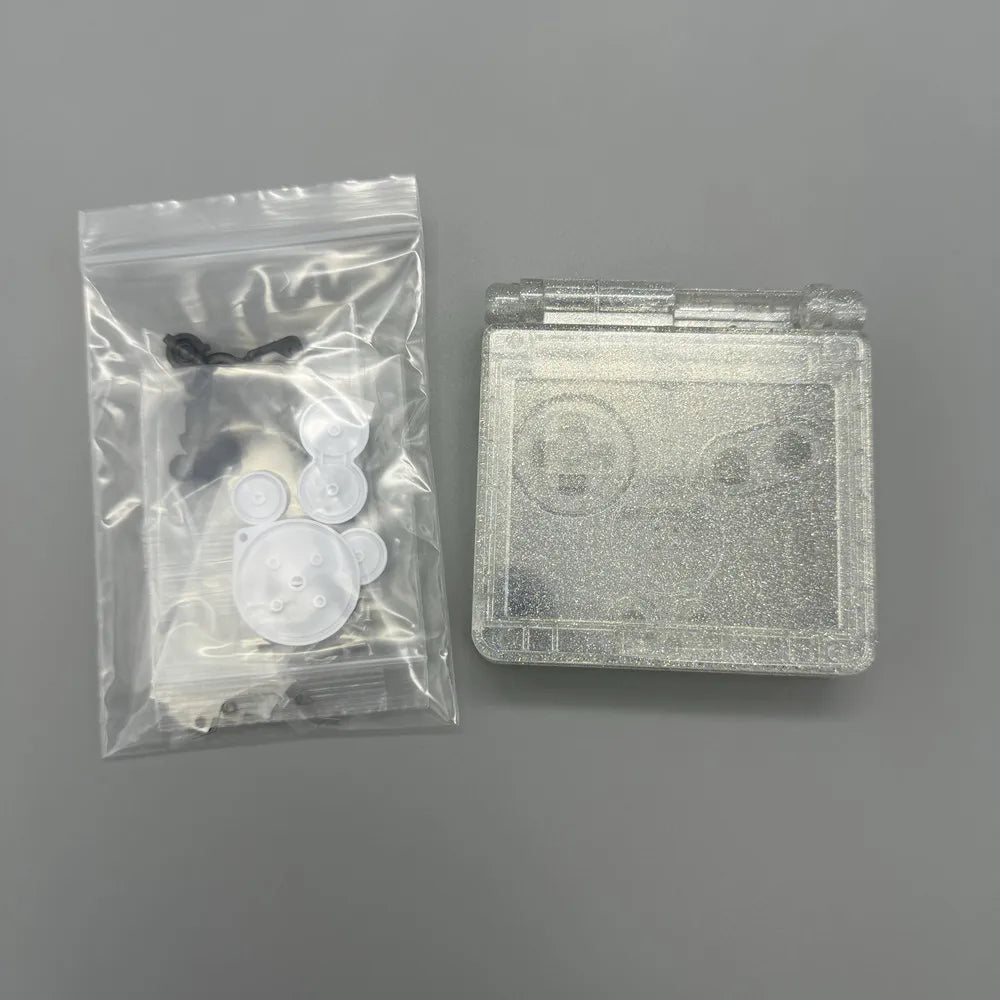 High quality shell kit for Gameboy ADVANCE SP GBASP. Suitable for GBA 3.0-inch IPS 2.9-inch Original size LCD