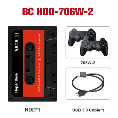 Batocera 500GB/2TB Gaming HDD With 52000+Games For PS3/PS2/Wii/WiiU/Sega Saturn/N64/SNES/MAME Retro Game Console for Windows PC