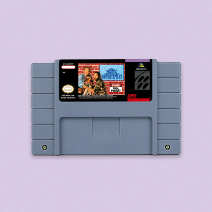 Home Improvement - Power Tool Pursuit! Action game for SNES 16 bit Single Card USA NTSC EUR PAL Video Game Cartridge